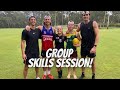 AFL pre season training