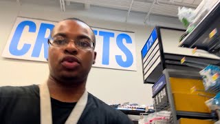 COME WITH ME TO WALMART  VLOG +SHOWING YALL THE NEW SHOWER KIT