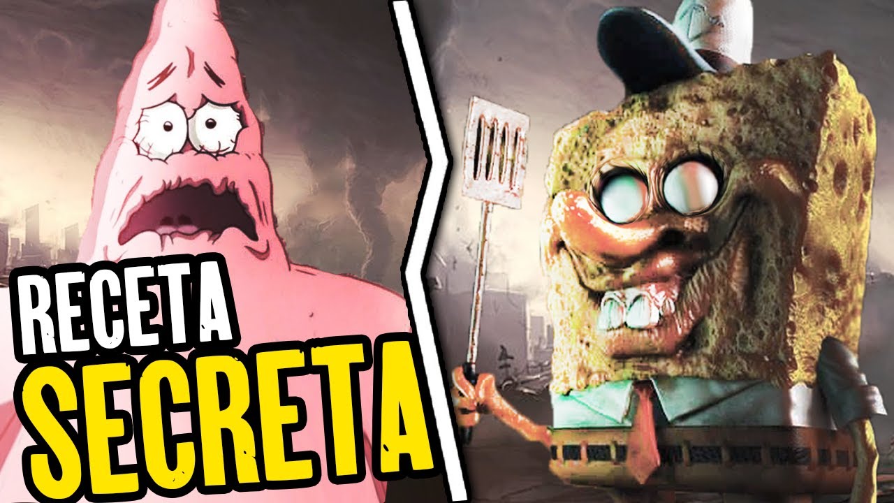 ESTA ES la RECETA SECRETA DE LAS CANGREBURGERS | Bob Cocina a Patricio | What If Random
