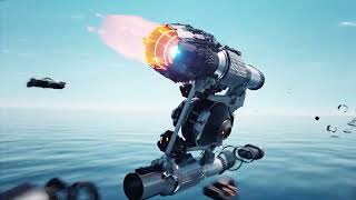 F-35 Moon Hawk Fighter Jet Motion Graphics Creative Art