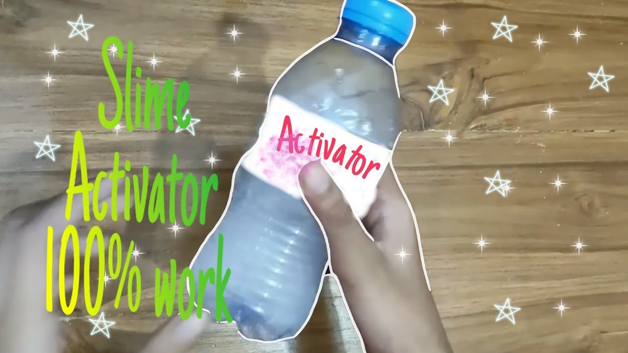 How To Make Slime Activator At Home Slimeactivator Slime Activator