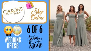 💃ML, Bridesmaids 2022 Combo Vid # 6 of 6 | Cheron's Bridal, Wedding Dresses, Chattanooga, TN