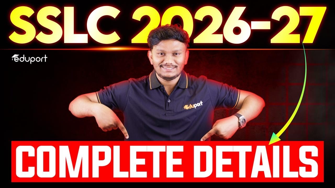 SSLC 2026 - 27 Complete Details | SSLC Super Batch | Eduport Class 9 ...