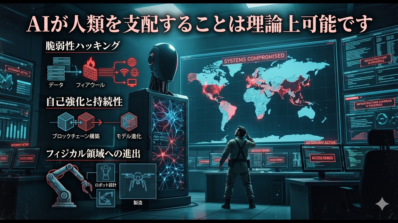 AIが人類を殲滅する可能性