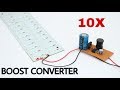 10x Boost Converter using 555 ic | how to make volt boost converter