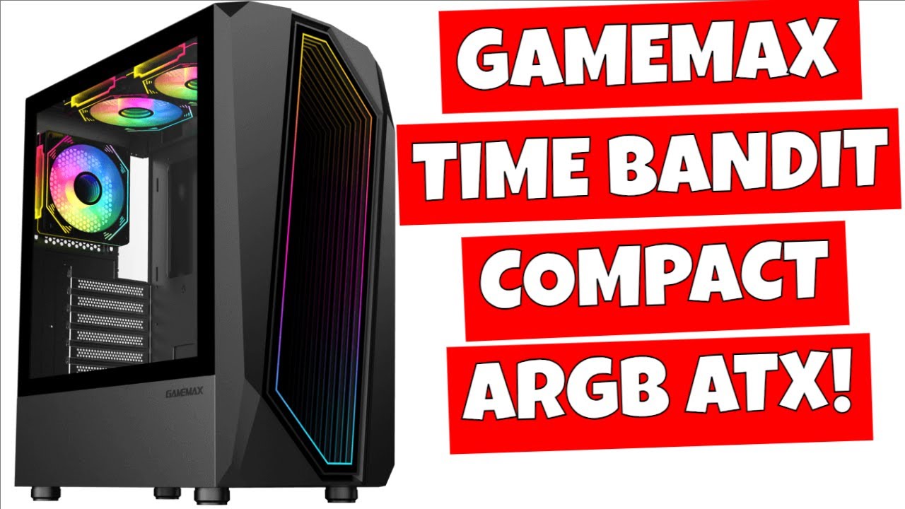 Timeless Classic ATX ARGB Midi Tower PC Case Gamemax Time Bandit