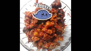 Sambel Goreng Kentang Ampela Ati Byindarti