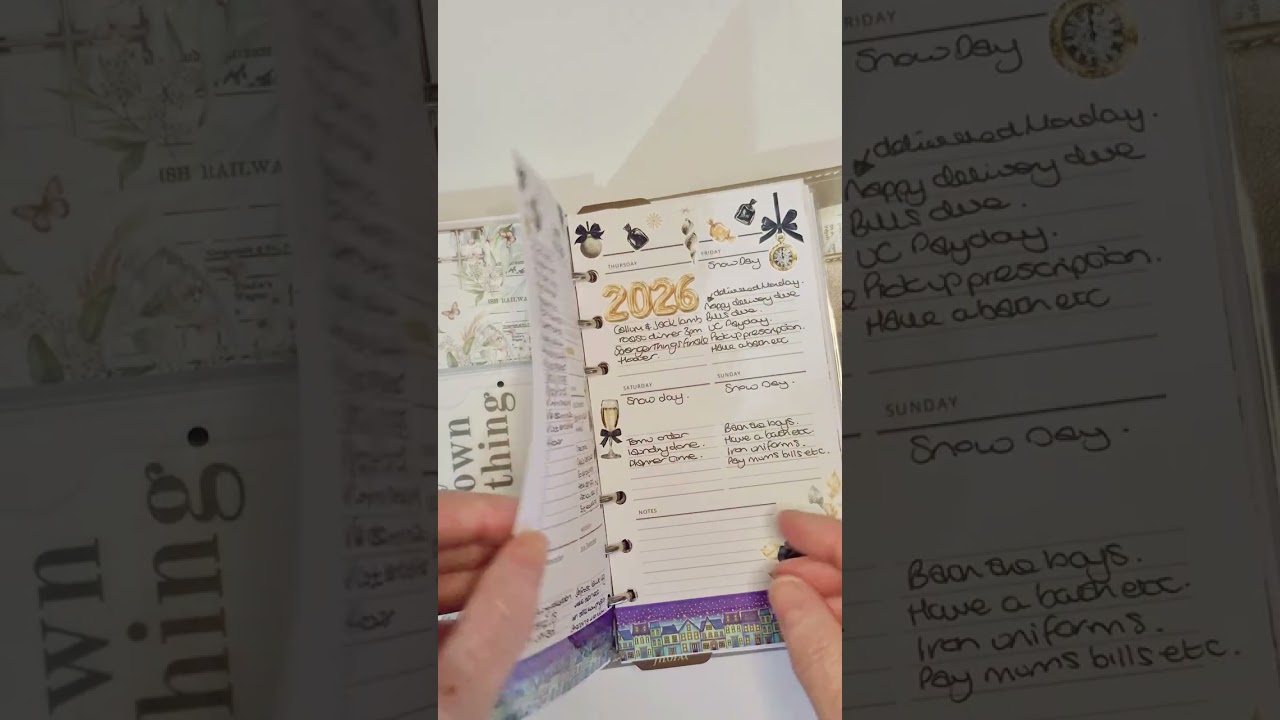 Filofax Personal Rings flipthrough 