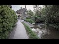 An unforgettable early morning walk in a televised village  england