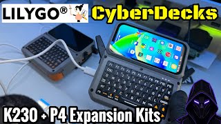 LILYGO Cyberdecks: T-Display P4 & K230 Keyboard Kits