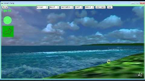 circuit_chung seashore with waves 3D opengl 1.4
