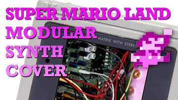 Super Mario Land - Birabuto Kingdom Cover on Modular Synth & Volca Beats #TTNM