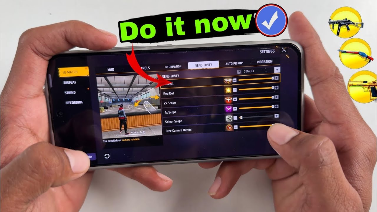 Free Fire Headshot Setting After Ob48 Update 2025⚡Best Sensitivity Settings ⚙️ Sensitivity Setting