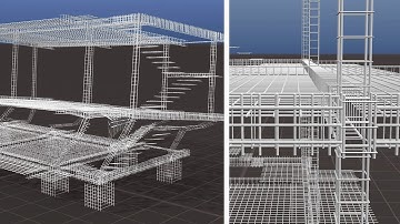 Automatic Rebar Steel Generation for Reinforced Concrete + Collapse Simulation
