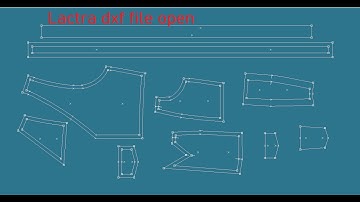 How To Lectra Modaris DXF File Open Pattern Export And Inport | MD RUBEL| Pattern Making