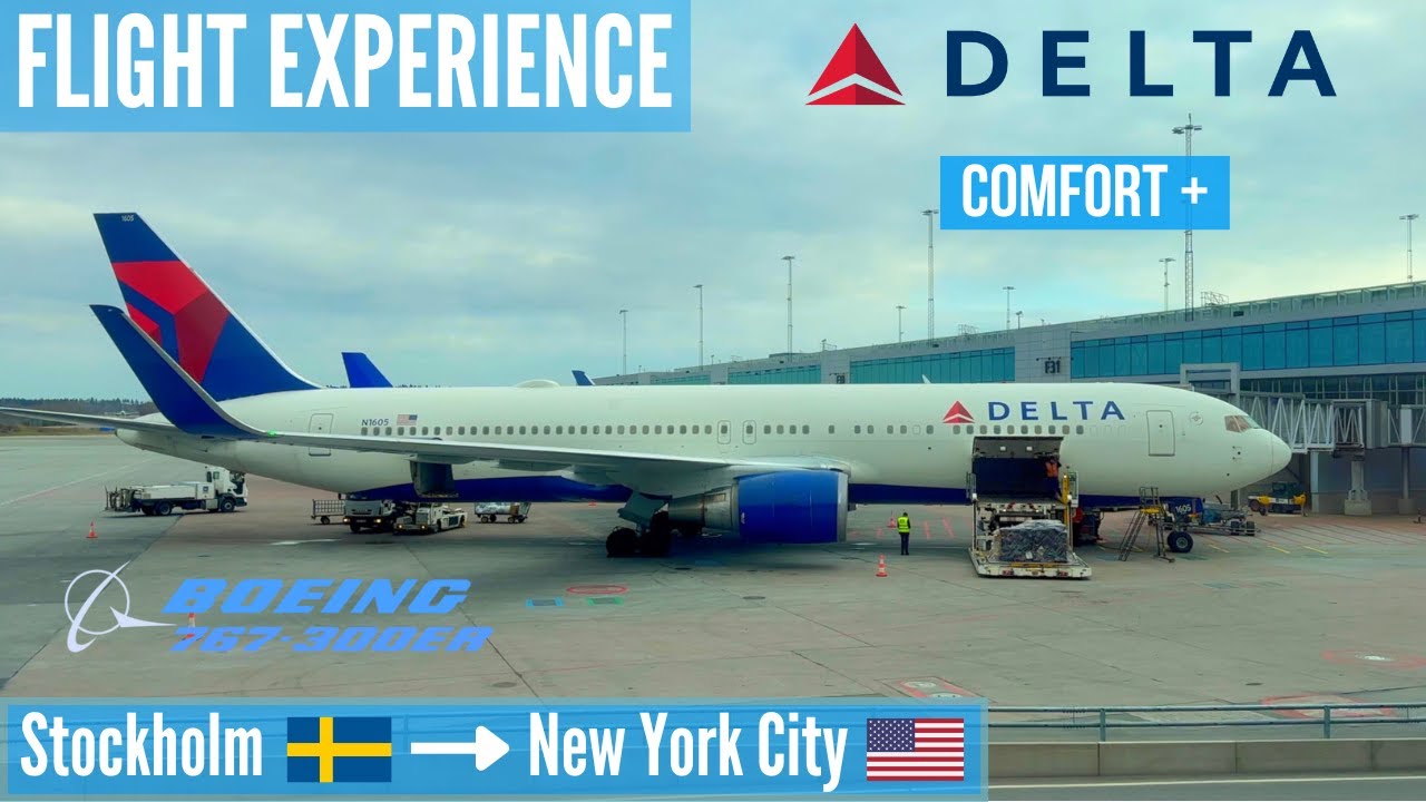 Review of Delta Air Lines flight from Stockholm to New York in Economy