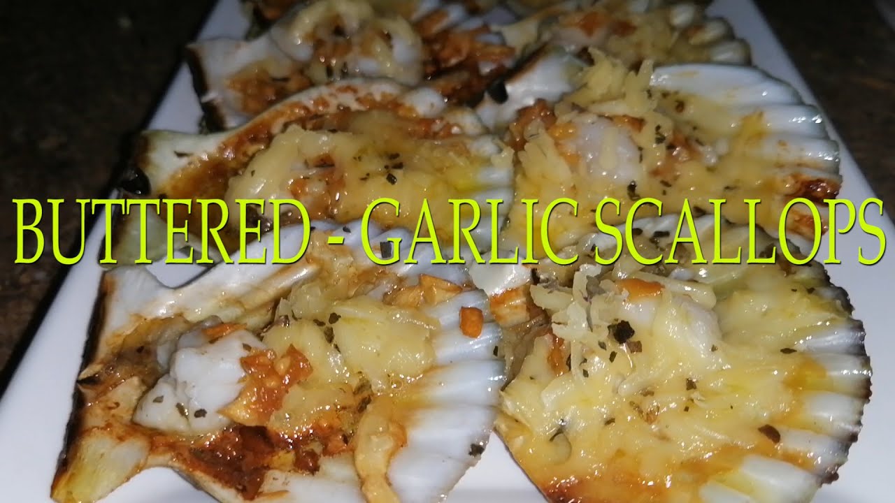 HOW TO COOK BUTTERED GARLIC SCALLOPS (NO BAKE) TUTORIAL YouTube