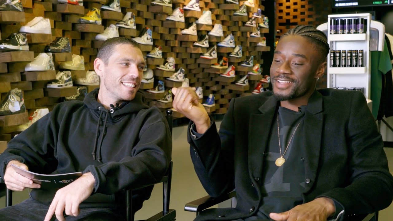 Kicking it with James Nelson Joyce and Charles Babalola