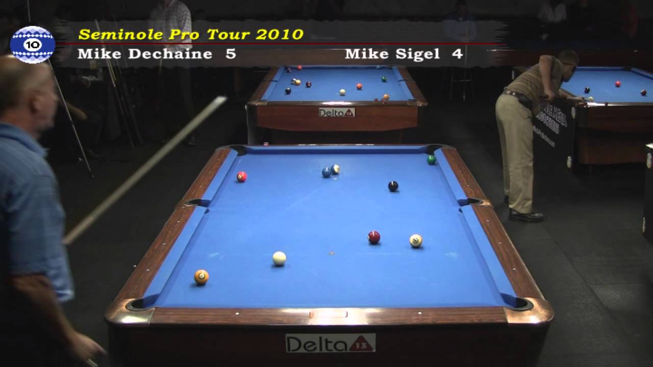 MIKE SIGEL　マイク　シーゲル 14.1: Steve MIZERAK vs Mike SIGEL - 1992 U.S. OPEN STRAIGHT
