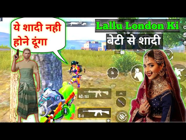 Lallu London Ki Beti Ki Shadi 🤣 Bgmi Funny Commentry #bgmi #funny #ajaxgaming47 class=