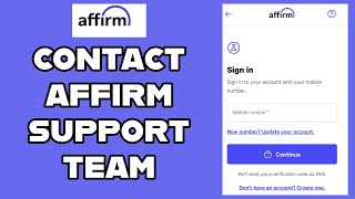 How to Contact Support Team from Affirm by Phone? 2024