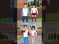 2019 VS 2023 Playable Characters Transformation 😱 PART 1 ❤️ #sakuraschoolsimulator #shorts #tiktok