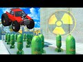 EXPERIMENT - Cars vs Nuclear Bombs #17 - BeamNG.Drive | CrashTherapy