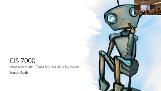 CIS 7000: Modern Topics in Uncertainty Quantification Lecture 1 Profile