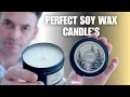 How to make perfect scented soy wax tin candles every time. DIY tutorial 7oz coco soy wax candles