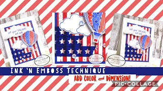 Ink n Emboss Technique