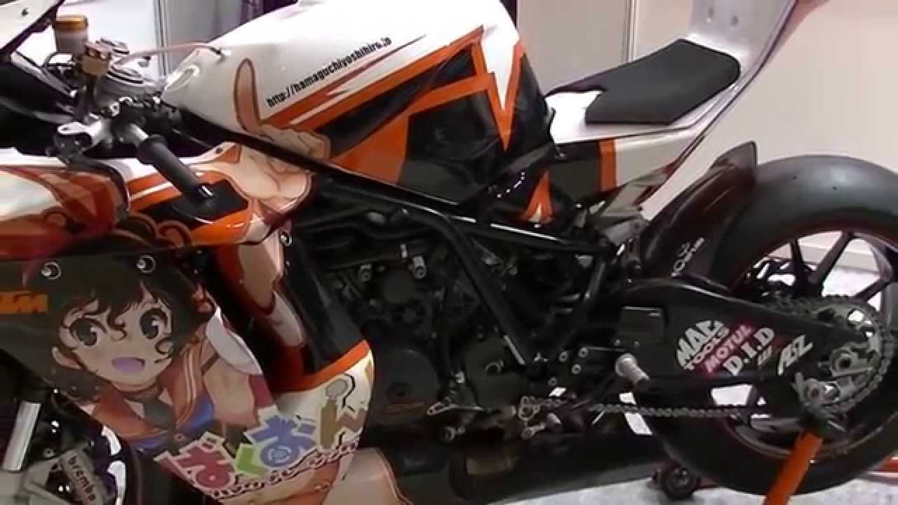 ばくおん 痛単車 14年 Ktm Hamaguchi Bakuon Racing 鈴鹿8耐 出場マシン Youtube