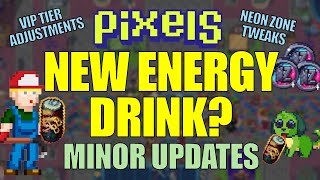 PIXELS UPDATE | NEW ENERGY DRINK, VIP ADJUSTMENTS, NEON ZONE TWEAKS #pixels screenshot 4