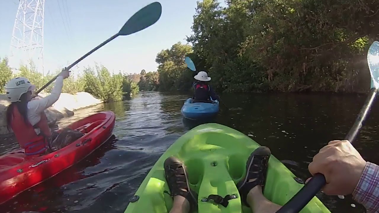 Los Angeles River Rafting Experience