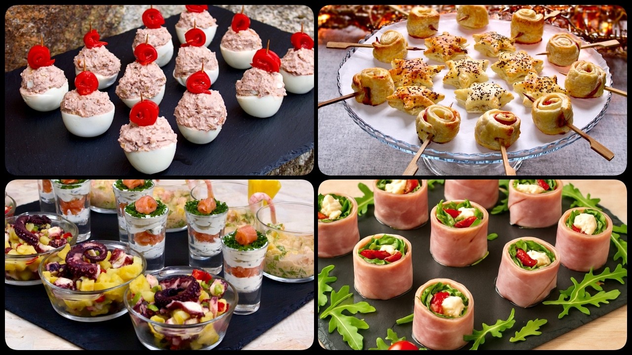 10 простых идей закусок на Рождество 2025 🎄