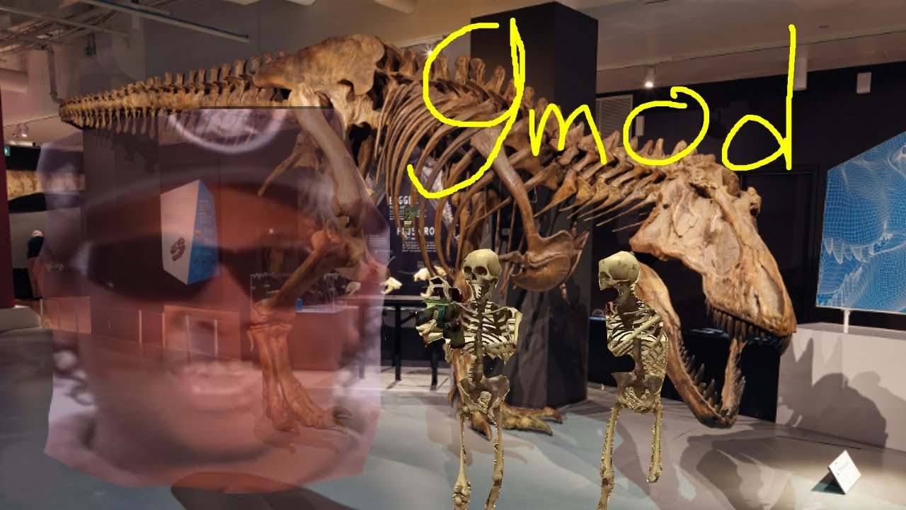 Fossils, skeletons and N.W.A (Gmod hide'n'seek)