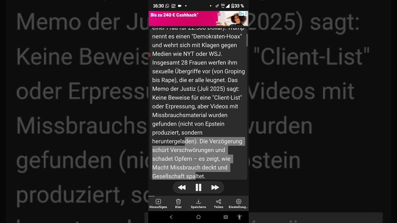 Notizbuch.KI von X, Grok 3 zu Trump,Epstein Files, Missbrauch,KGB Agent u.Verrohung d.Gesellschaft