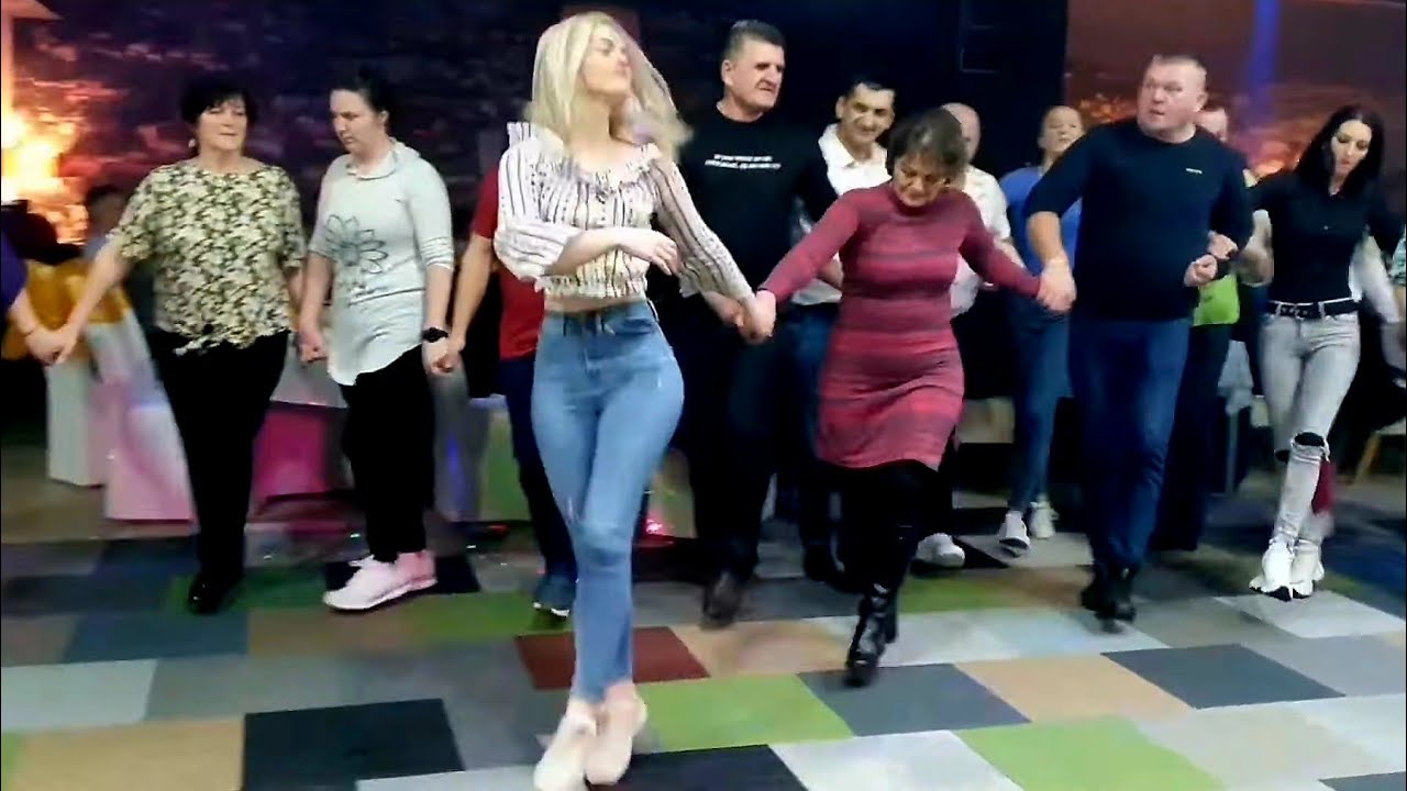 🔴 Sarajevska ljepotica Vildana kolo vodi - Hotel Heco Plus Sarajevo - Bosanski teferič