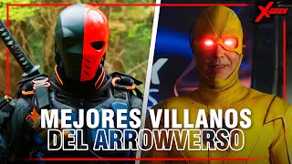 TOP MEJORES VILLANOS DEL ARROWVERSO | TOP X-GEEK