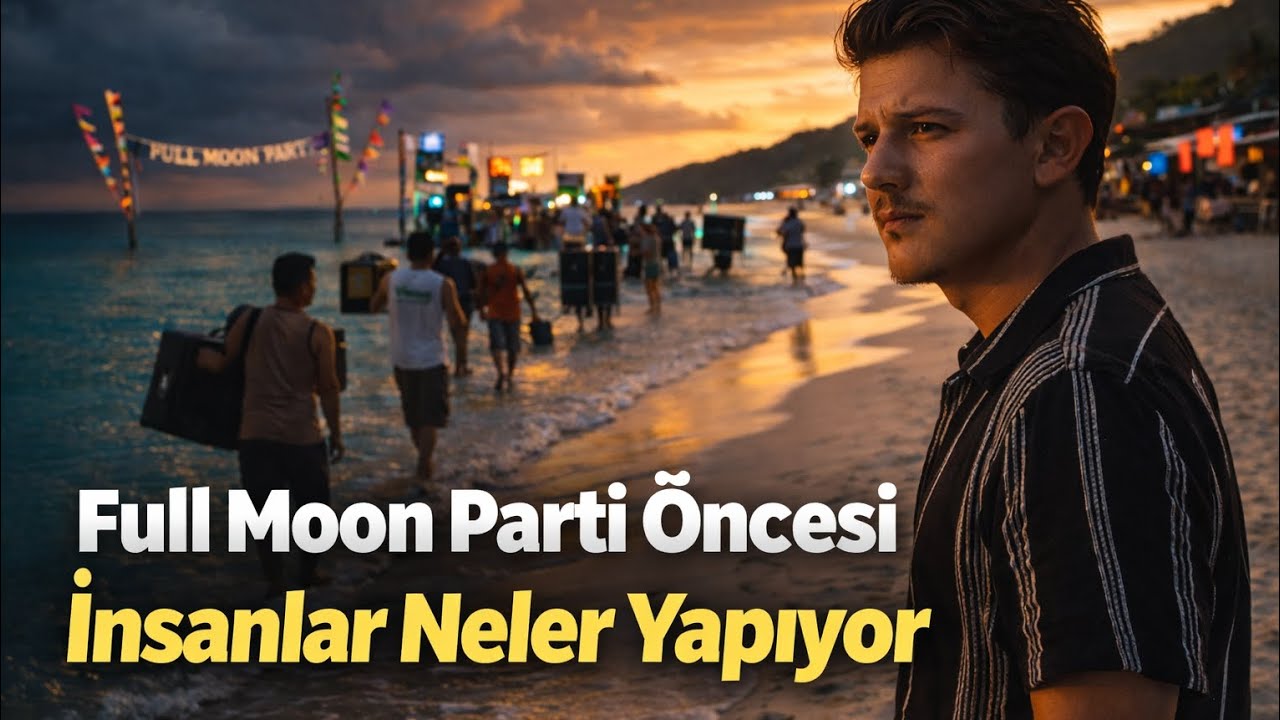 Full Moon Party Öncesi Koh Phangan’da Neler Oluyor? | Türkiye Bütçesiyle Tayland Rehberi