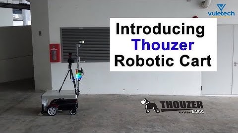 Robot tuần tra tự động Thouzer Doog | VULETECH