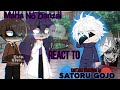 [GM]Maria No Danzai👩‍👦React To Kiritaka Rencarna En 🔵Satoru Gojo🔴[🇪🇸/🇺🇸/🇧🇷]