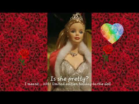 2001 limited edition holiday barbie doll special!!!!