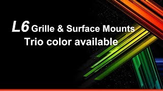 L6 Trio Color Surface Mounts Lights | UnitSignal