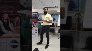 Toastmaster Evaluation speech of Ice breaker