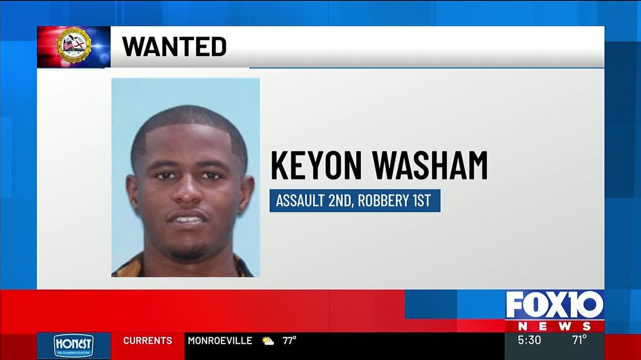 Mobile police searching for man wanted on assault, robbery charges ...