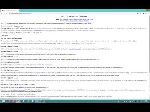 Como Descargar Putty