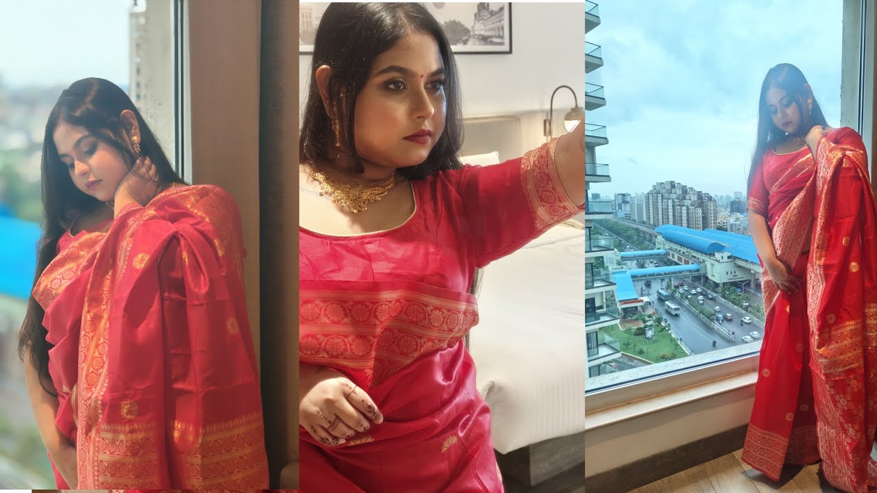 Ishani 😍 SAREE PHOTOSHOOT | ISHANI VLOG | Ft. ISHANI || SIZZLING ISHANI 