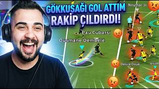 Gökkuşağı Gol Attığım Rakip Delirdi Tüm Takımımı Çalıma Dizdi! eFootball Mobile 2026