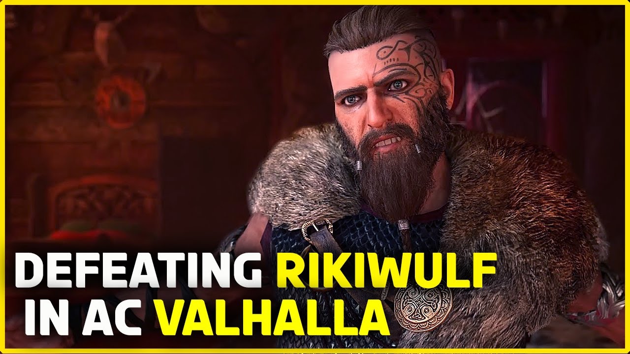 Assassin's Creed VALHALLA | Defeating RIKIWULF (BOSS FIGHT) | Gameplay On GTX 1050