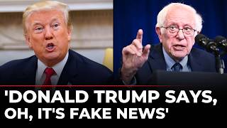 Bernie Sanders LIVE: Musk, Bezos & Zuckerberg Accused of Dominating U.S. Media | Bernie VS Trump